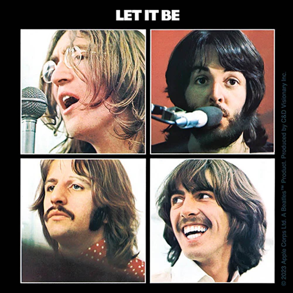 THE BEATLES ビートルズ (結成 65周年 ) - Let It Be / ステッカー - PGS
